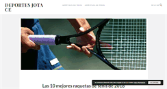 Desktop Screenshot of deportesjotace.com